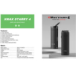 Original XMAX STARRY 4.0 Dry Herb Vaporiser